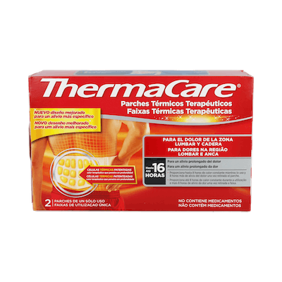 THERMACARE ZONA LUMBAR Y CADERA 2 UD