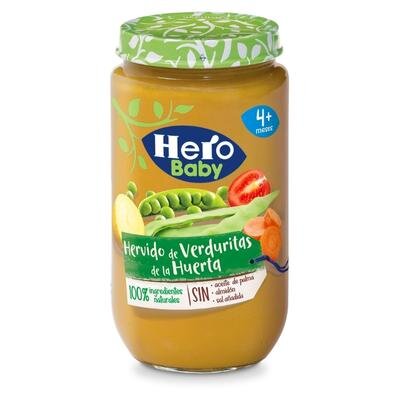 HERO BABY HERVIDO VERDURAS HUERTA 235G