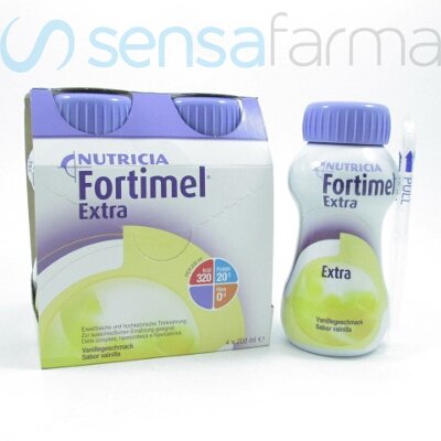 FORTIMEL EXTRA VAINILLA 4 BOT 200 ML