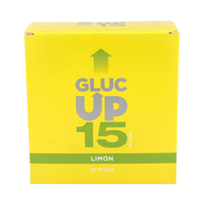 GLUC UP LIMON 15GX20 STICKS DE 30 ML.