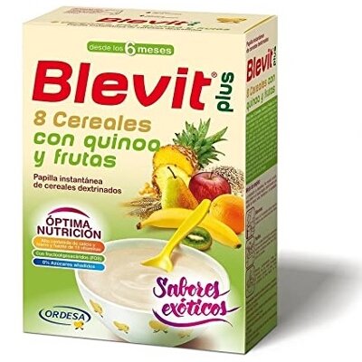 BLEVIT PLUS 8 CEREAL QUINOA FRUTAS 300 G
