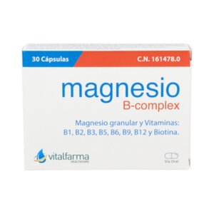 MAGNESIO B COMPLEX 30 CAP VITALFARMA