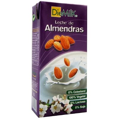 DIEMILK LECHE ALMENDRAS 1 LITRO NUTRIOPS