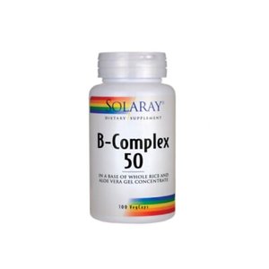 B COMPLEX 50  50 CAPS SOLARAY