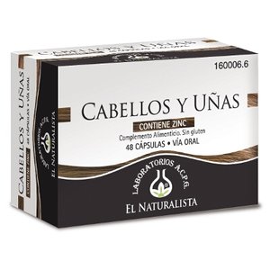 EL NATURALISTA CABELLO Y UÑAS 48 CAPS