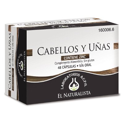 EL NATURALISTA CABELLO Y UÑAS 48 CAPS