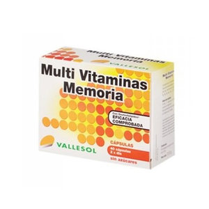 VALLESOL MULTI VITAMINAS MEMORIA 40 CAPS
