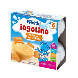 YOGOLINO NATILLAS VAINILLA 4 X 100 GR