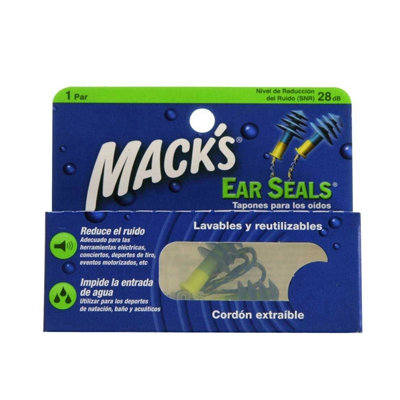 MACKS CONFORT EAR SEALS TAPONES OIDOS 2U