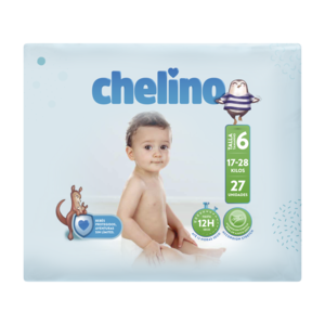PAÑAL CHELINO INFANTIL T6 17-28KG 27 UN