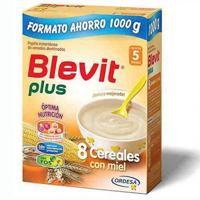 Blevit Plus Optimum 8 Cereales Miel 1 Envase 400 G