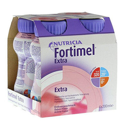 FORTIMEL EXTRA FRESA 4 BOT 200 ML