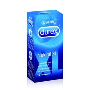 DUREX NATURAL XL 12 UNID