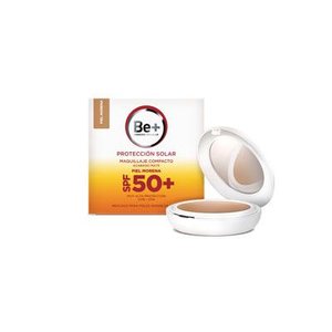 BE+ MAQUILLAJE COMPACT SPF50+PIEL MORENA