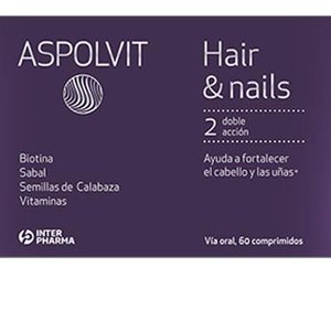 ASPOLVIT HAIR NAILS 60 COMPRIMIDOS