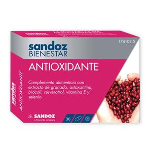 SANDOZ BIENESTAR ANTIOXIDANTE 30 CAPS