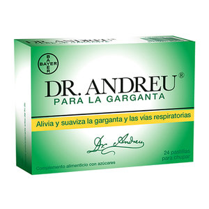 DR. ANDREU PARA LA GARGANTA 24 PASTILLAS