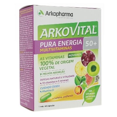 ARKOVITAL PURA ENERGIA SENIOR 50+60CA