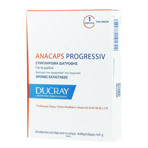 ANACAPS PROGRESSIV DUCRAY 30 CAPSULAS
