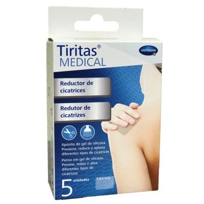 TIRITAS MEDICAL CICATRICES 7,2x5 CM 5 UD