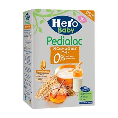 Hero Papilla polvo cereales sin gluten a partir 4 meses Caja 600 g