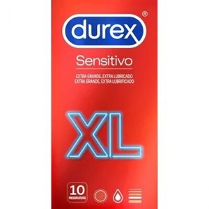 DUREX SENSITIVO SUAVE XL 10 UNIDADES
