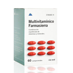MULTIVITAMINICO FARMASIERRA 60 COMP