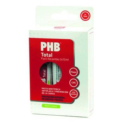 PHB Kit de Viaje Total, Cepillo Dental + Pasta Dentífrica
