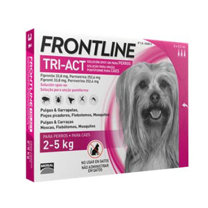 FRONTLINE TRIACT DOG 2-5KG 3P BOEHRINGER