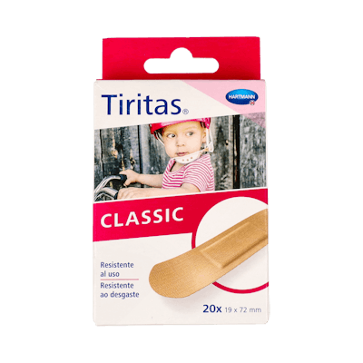 TIRITAS CLASSIC 19X72 MM 20 UNIDADES