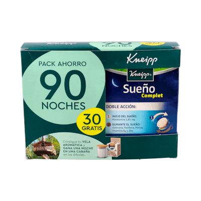 KNEIPP SUEÑO COMPLET 30 COMP + 60 COMP